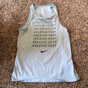 Blue Nike Tank Top